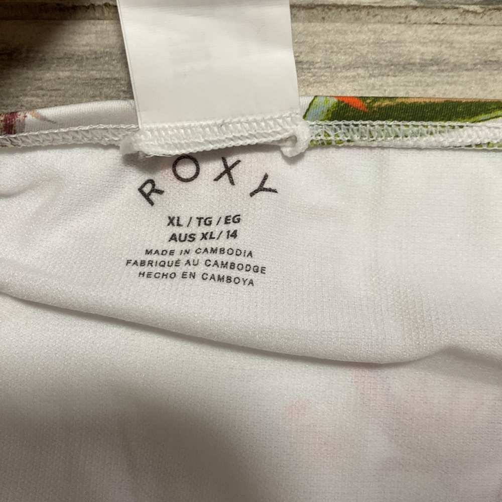Roxy Split Hip Mid Rise Bikini Bottom - Picture 6 of 9